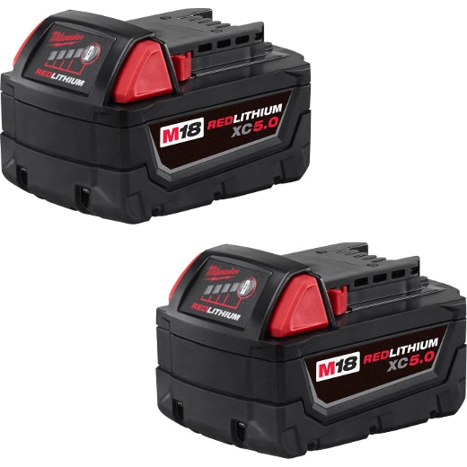 M18 REDLITHIUM XC5.0 EXTENDED CAPACITY BATTERY 2PACK