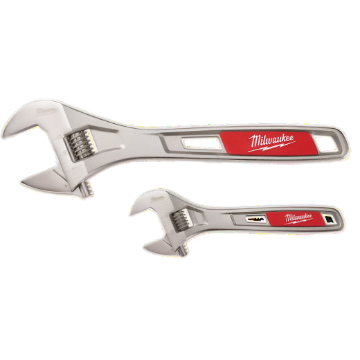2PK 10" AND 6" ADJISTABLE WRENCH