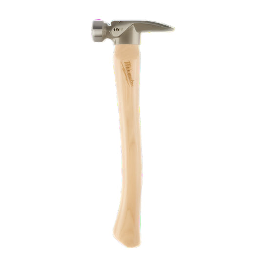 19OZ MILLED FACE HICKORY HAMMER