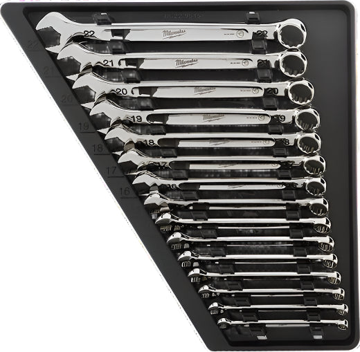 15PC COMBO WRENCH KIT METRIC