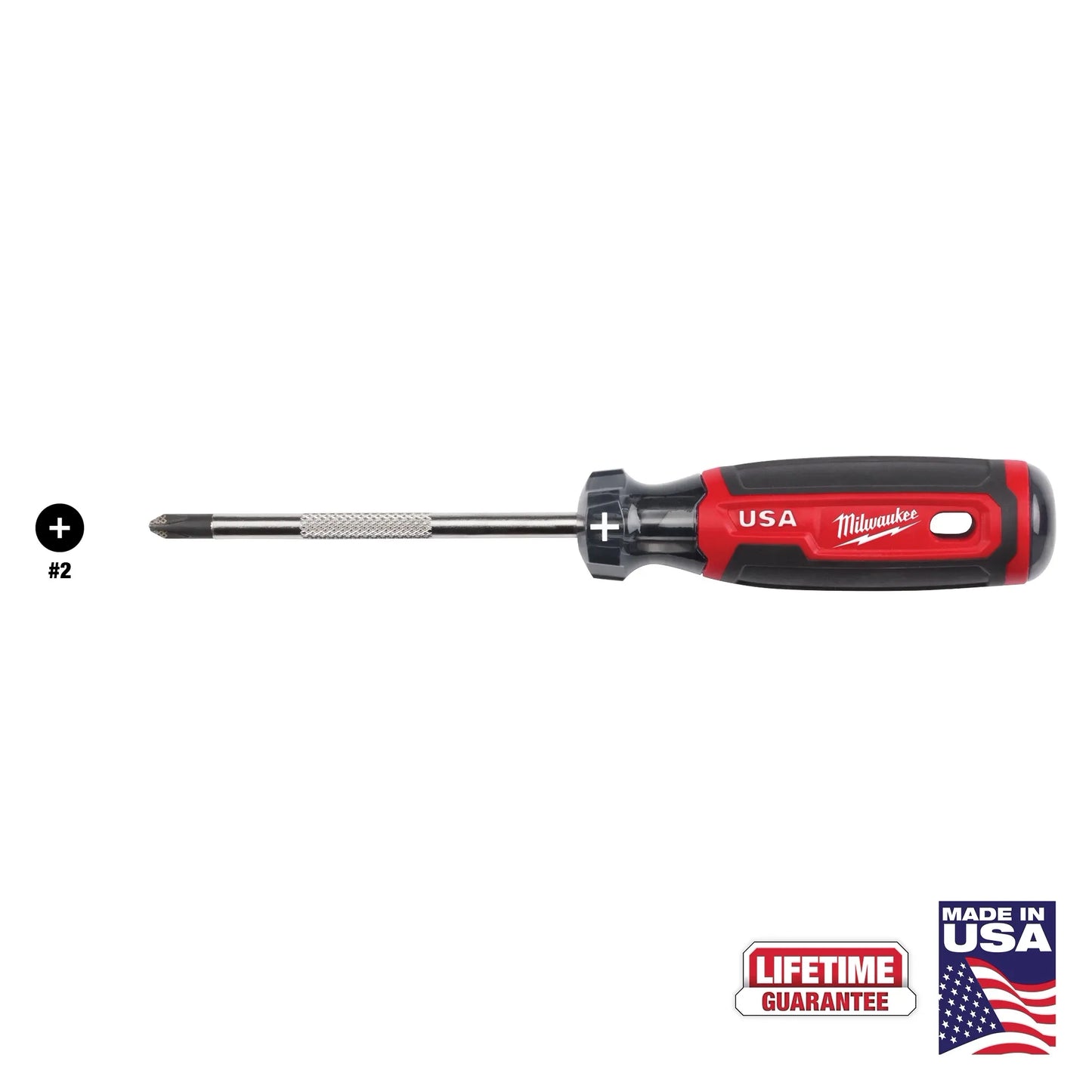#2 PH 4" CUSHION GRIP SD USA