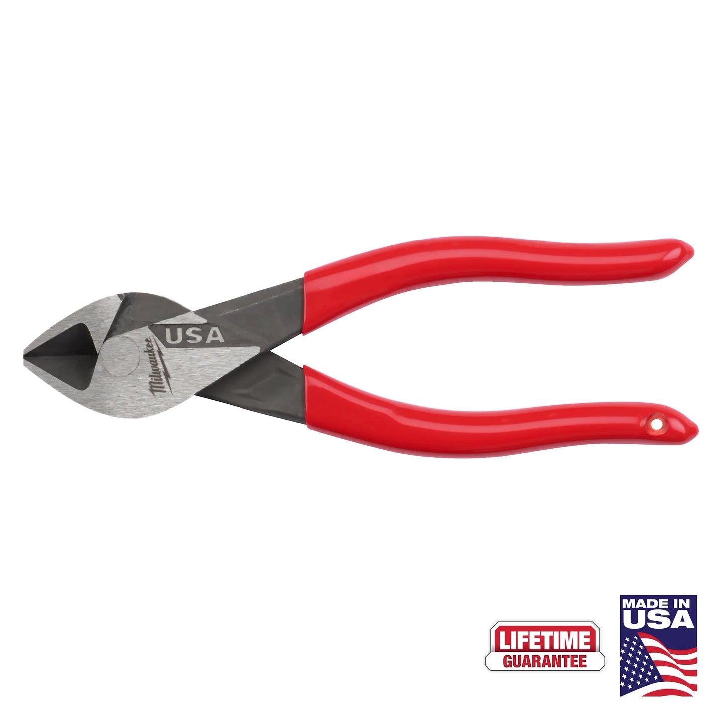 8" DIAGONAL COMFORT GRIP PLIERS USA