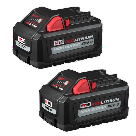 M18 HIGH OUTPUT XC6.0 BATTERY 2PK