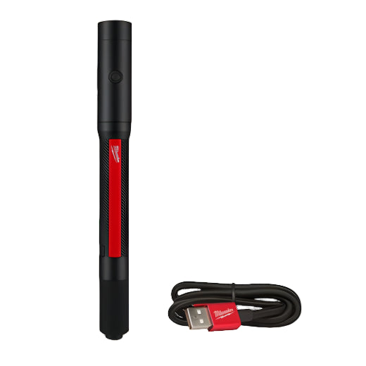 RECHARGEABLE 250L PEN LIGHT WITH LASER