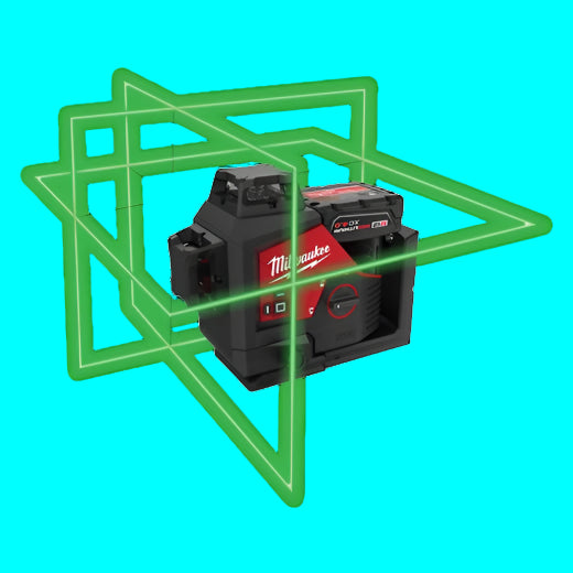 M12 GREEN 3 PLANE LASER KIT