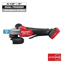 M18 FUEL™ 4-1/2" / 5" DUAL-TRIGGER BRAKING GRINDER