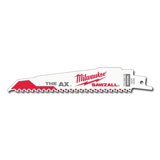 SAWZALL THE AX NAIL EMBEDDED WOOD BLADE 5T 9" AX 5PK