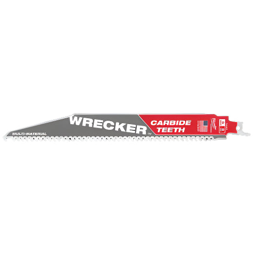 6" THE WRECKER W/ CARBIDE TEETH SAWZALL BLADE 3PK