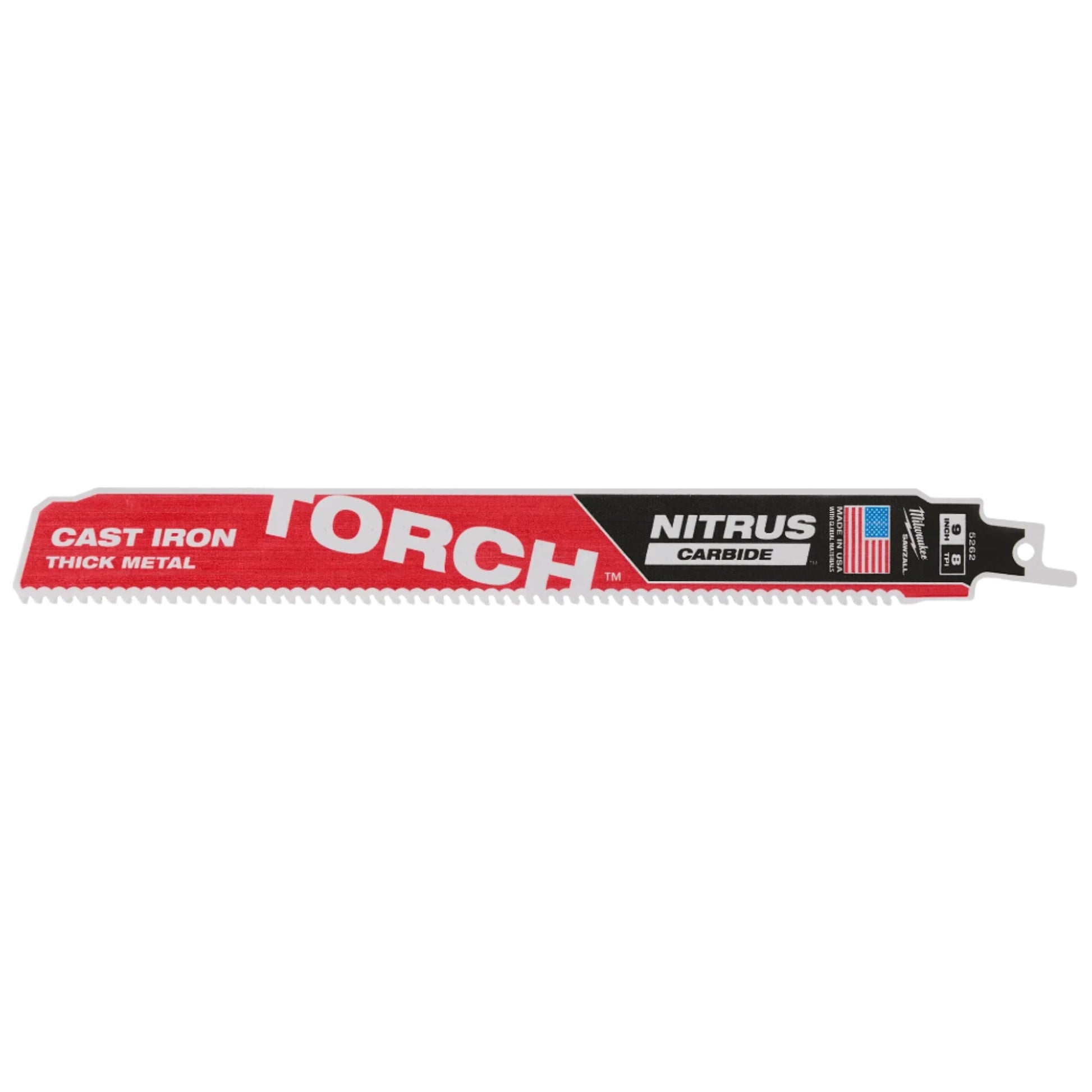 12" TORCH W/ CARBIDE TEETH SAWZALL BLADE 3PK