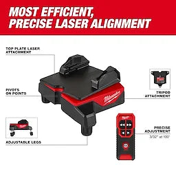 WIRELESS LASER ALIGNMENT BASE W/ REMOTE