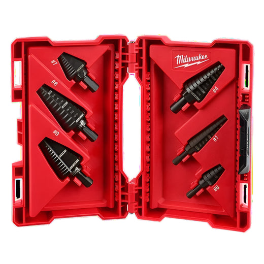 6PC STEP DRILL BIT SET