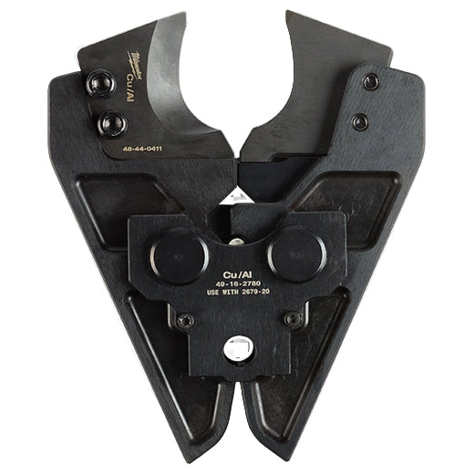Pair of wire cutters on a white background
