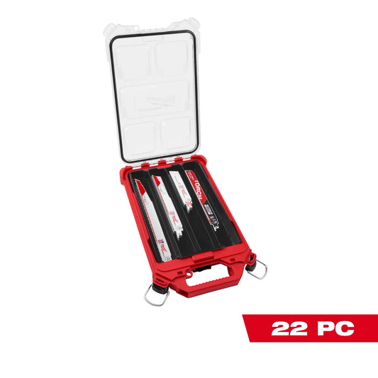 22PC SAWZALL BLADE PACKOUT KIT