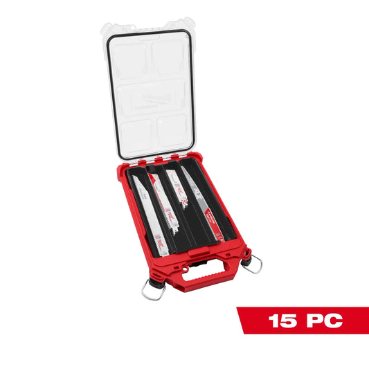 15PC SAWZALL BLADE PACKOUT KIT