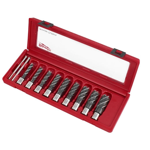 9PC Milwaukee Annular Cutter Set