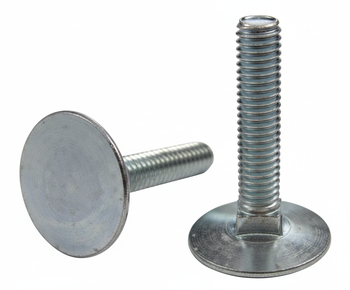 1/4" X 1-1/2" ZINC PLATED NORWAY ELEVATOR BOLT