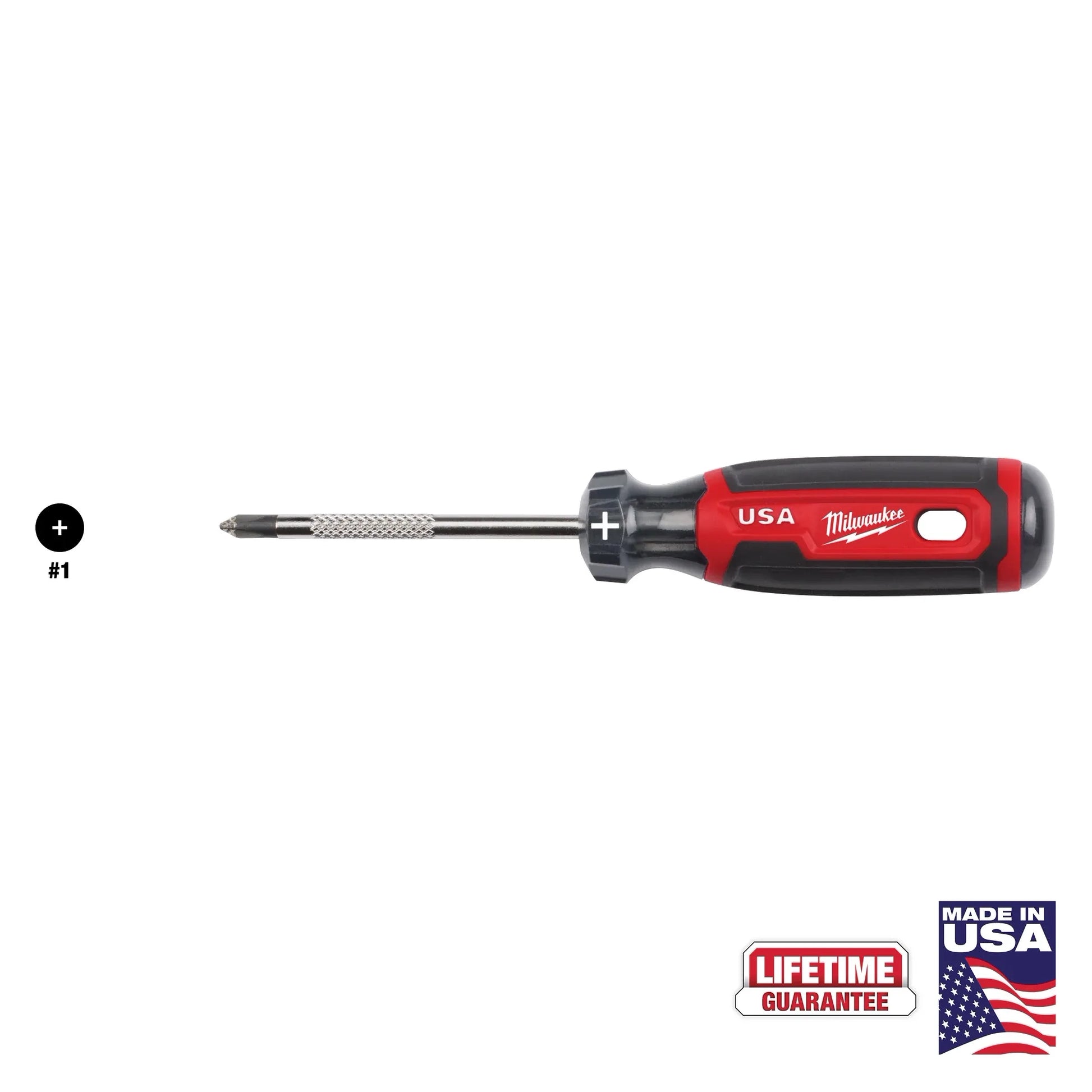 #1 PH 3" CUSHION GRIP SCREWDRIVER USA