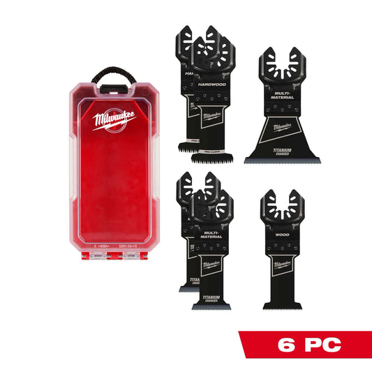 OSCILLATING MULTI-TOOL BLADE KIT (6-PIECE)