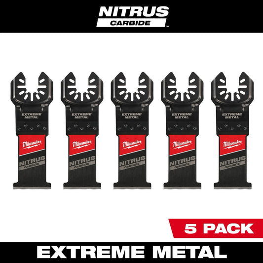 NITRUS CARBIDE XTRM METAL OPEN LOK MULTI TOOL BLADE 5PK